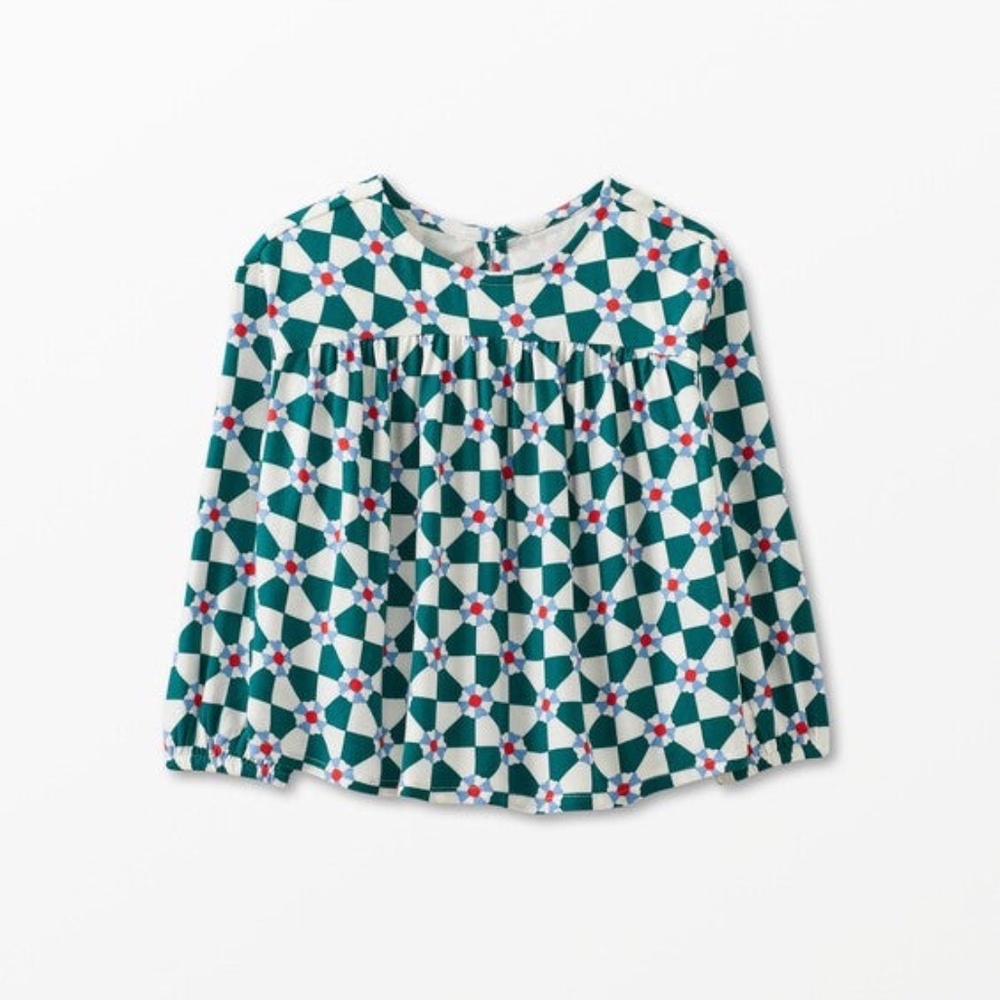 Hanna Andersson Woven Party Top